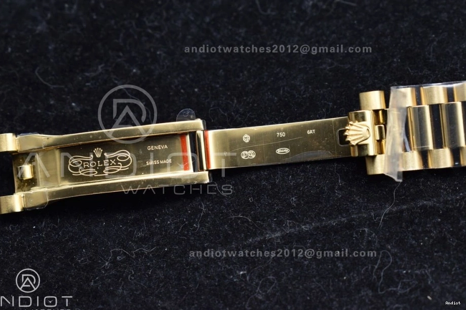 Best Edition Carnelian on Dial Date Red Bracelet YG 36 1:1 A2836 YG Day RAF 1202